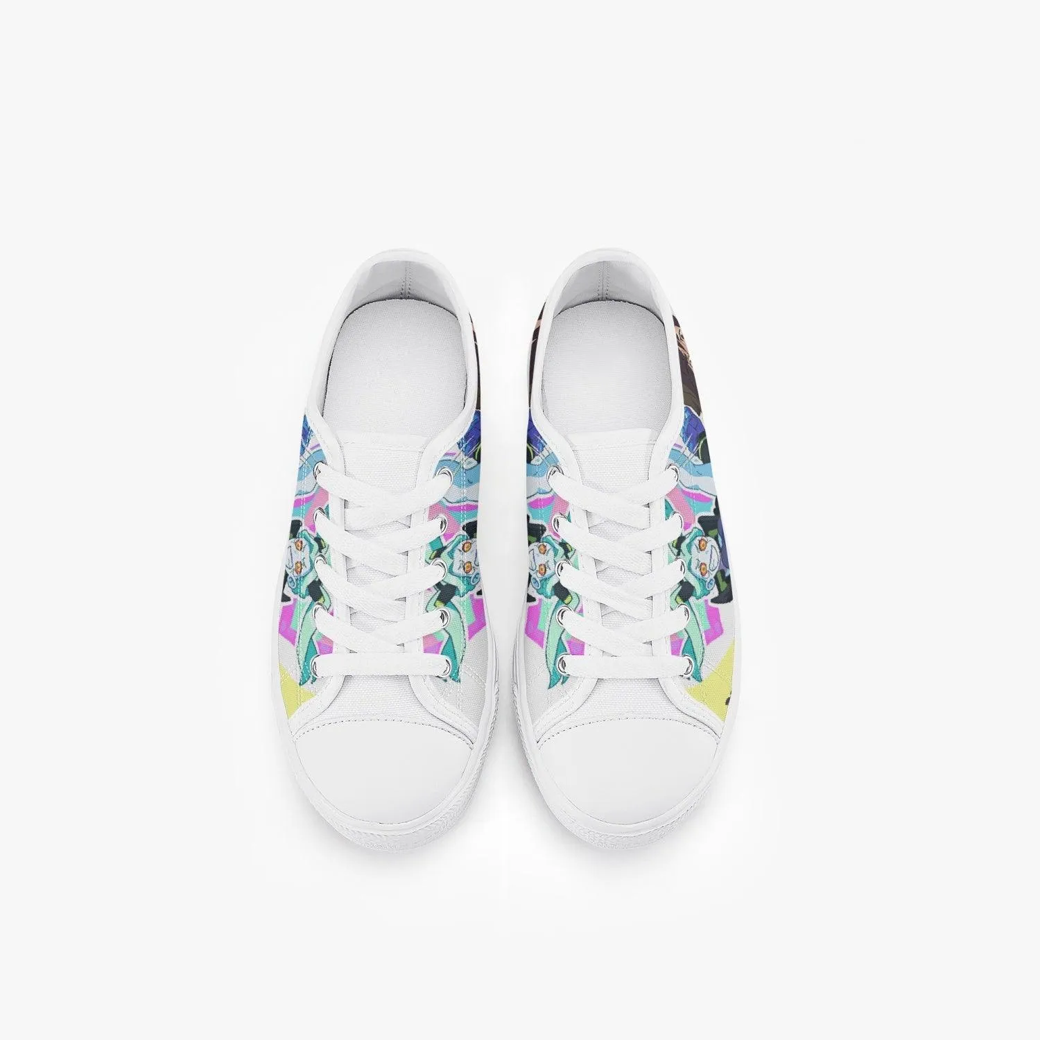 Cyberpunk Edgerunners Falco and Rebecca Kids A-Star Low Anime Shoes