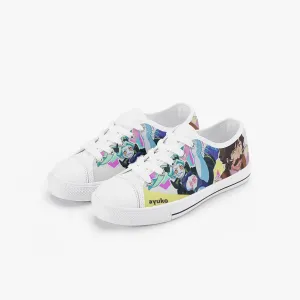 Cyberpunk Edgerunners Falco and Rebecca Kids A-Star Low Anime Shoes