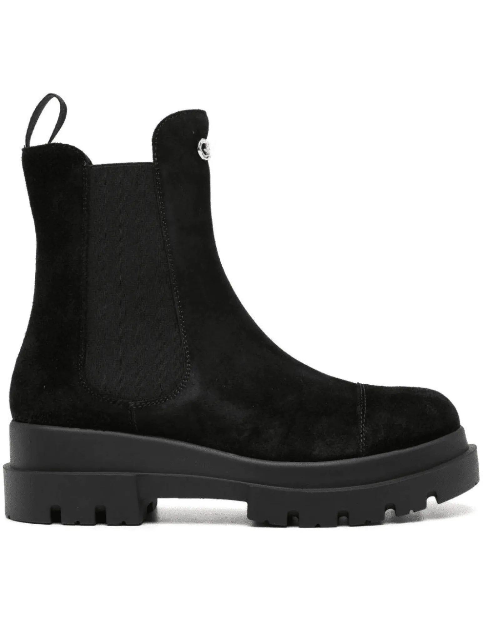 Giuseppe Zanotti Tankie Beatle Suede Chelsea Ankle  Boot
