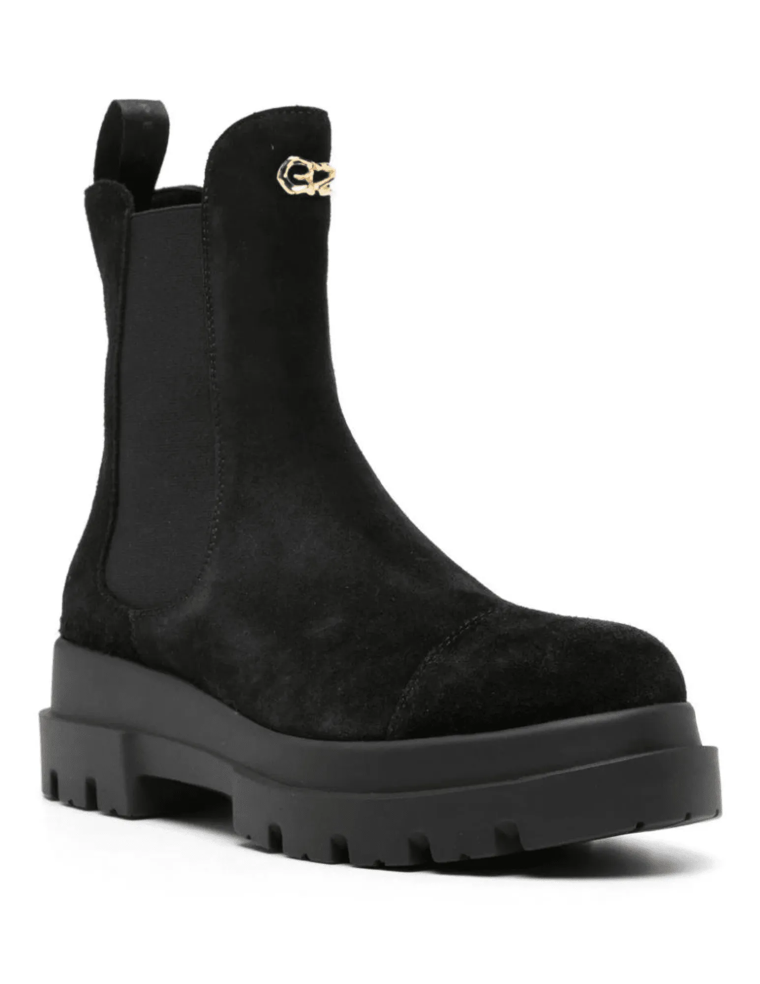 Giuseppe Zanotti Tankie Beatle Suede Chelsea Ankle  Boot