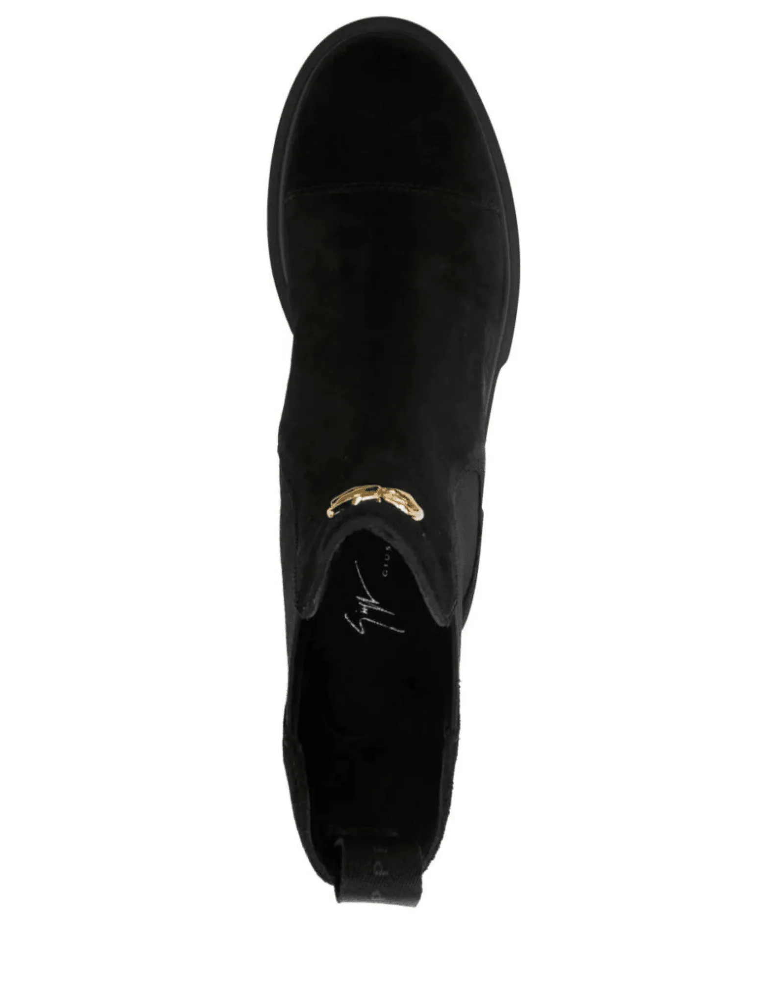 Giuseppe Zanotti Tankie Beatle Suede Chelsea Ankle  Boot