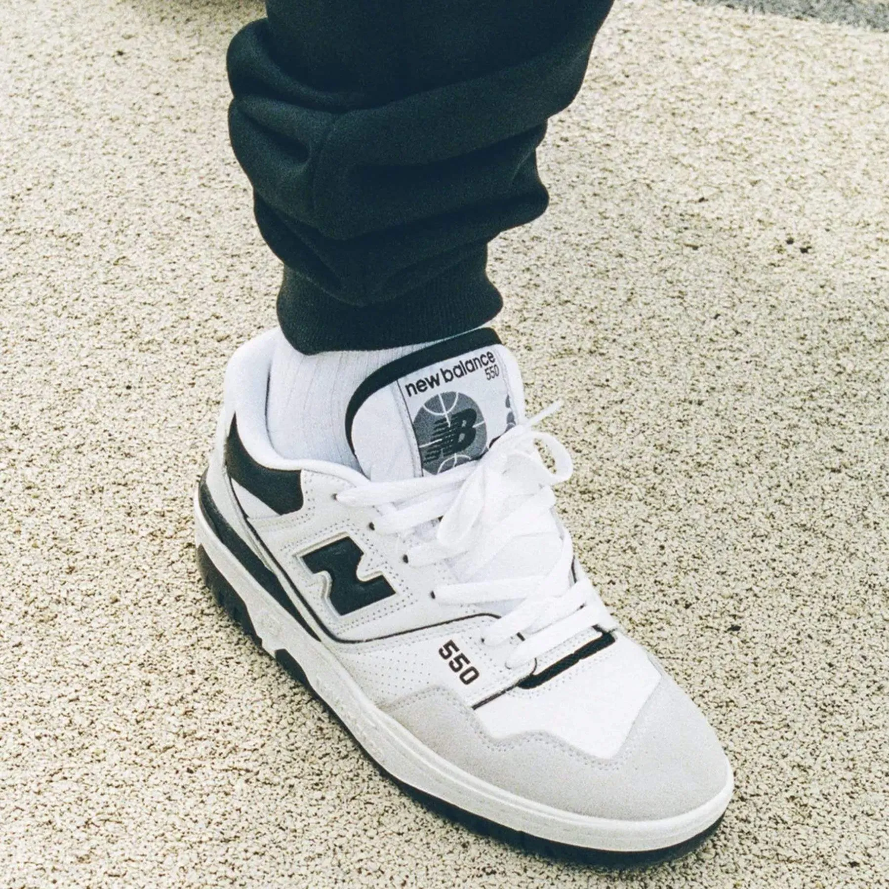 New Balance 550 'Sea Salt Black'