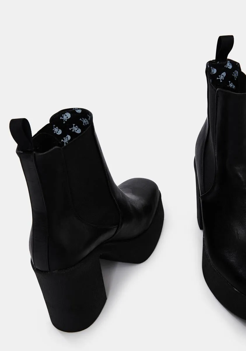 Pick N Mix Platform Ankle Boots