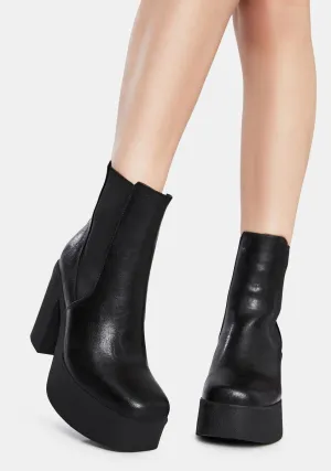 Pick N Mix Platform Ankle Boots