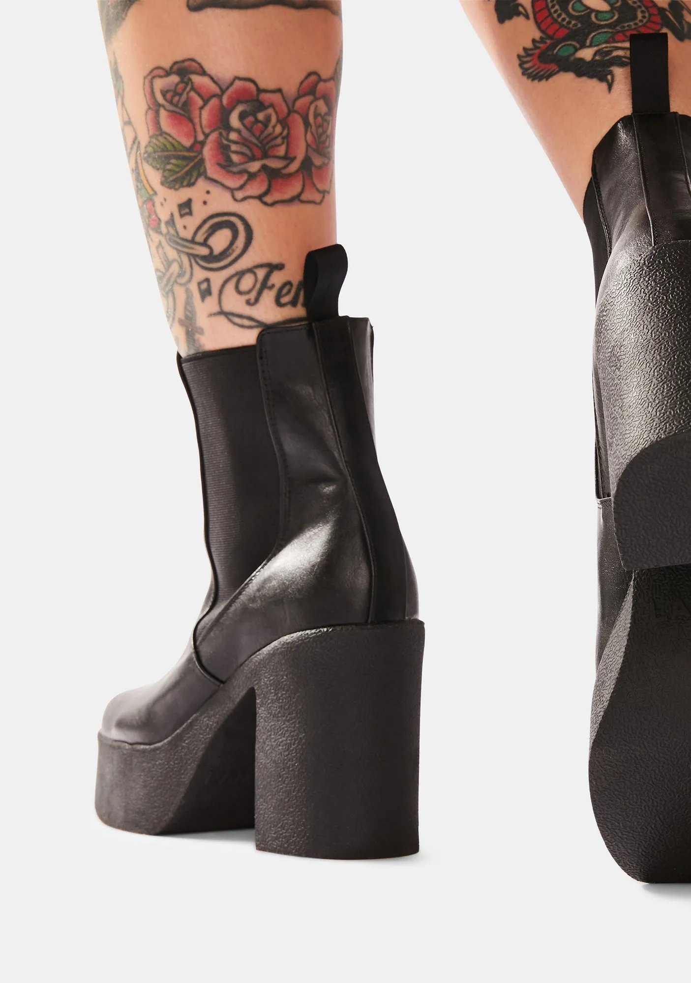 Pick N Mix Platform Ankle Boots