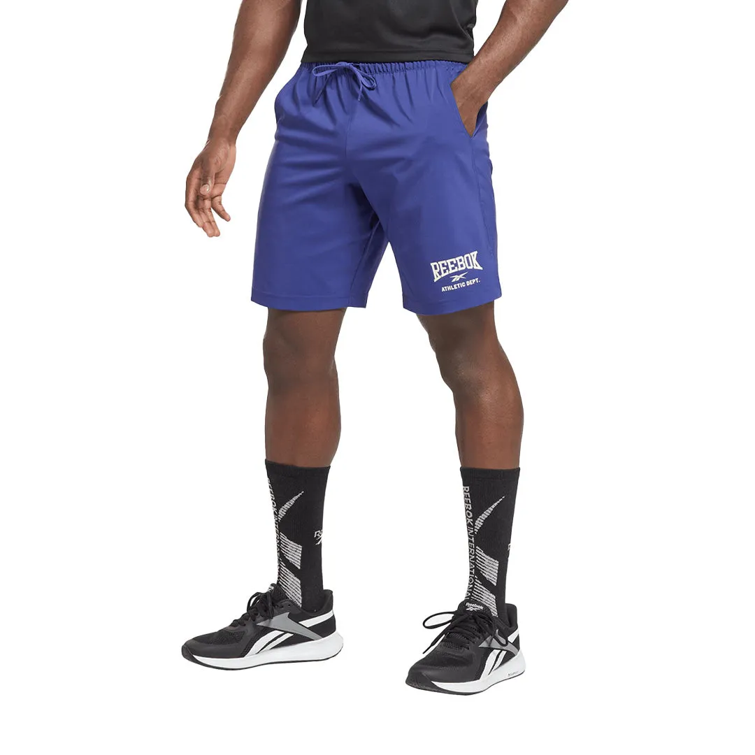 Reebok Men's Wor Woven Graphic Short Training Shorts - HI3908