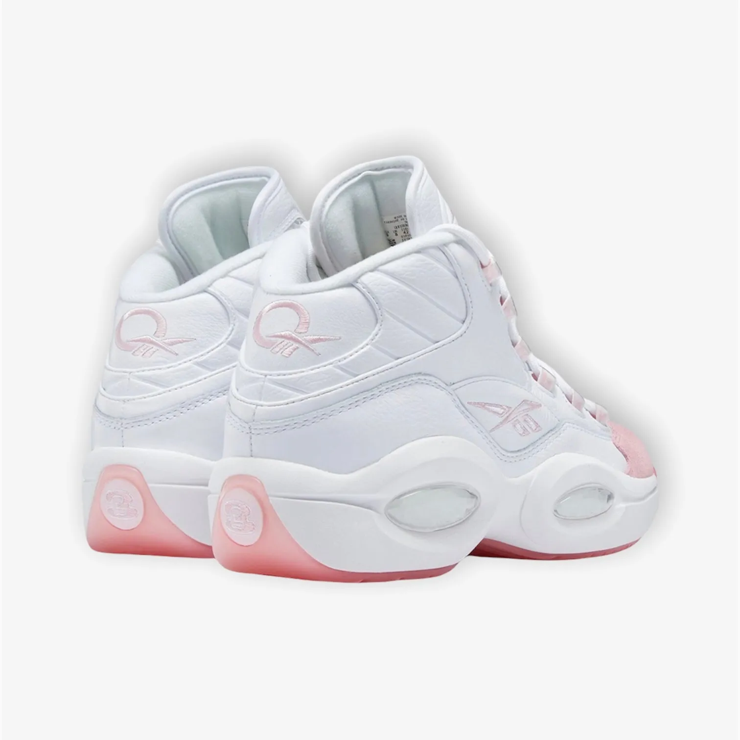 Reebok Question Mid White Pink Glow G55120