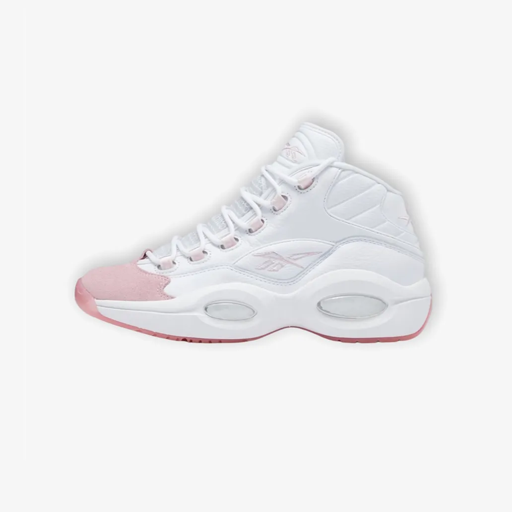 Reebok Question Mid White Pink Glow G55120