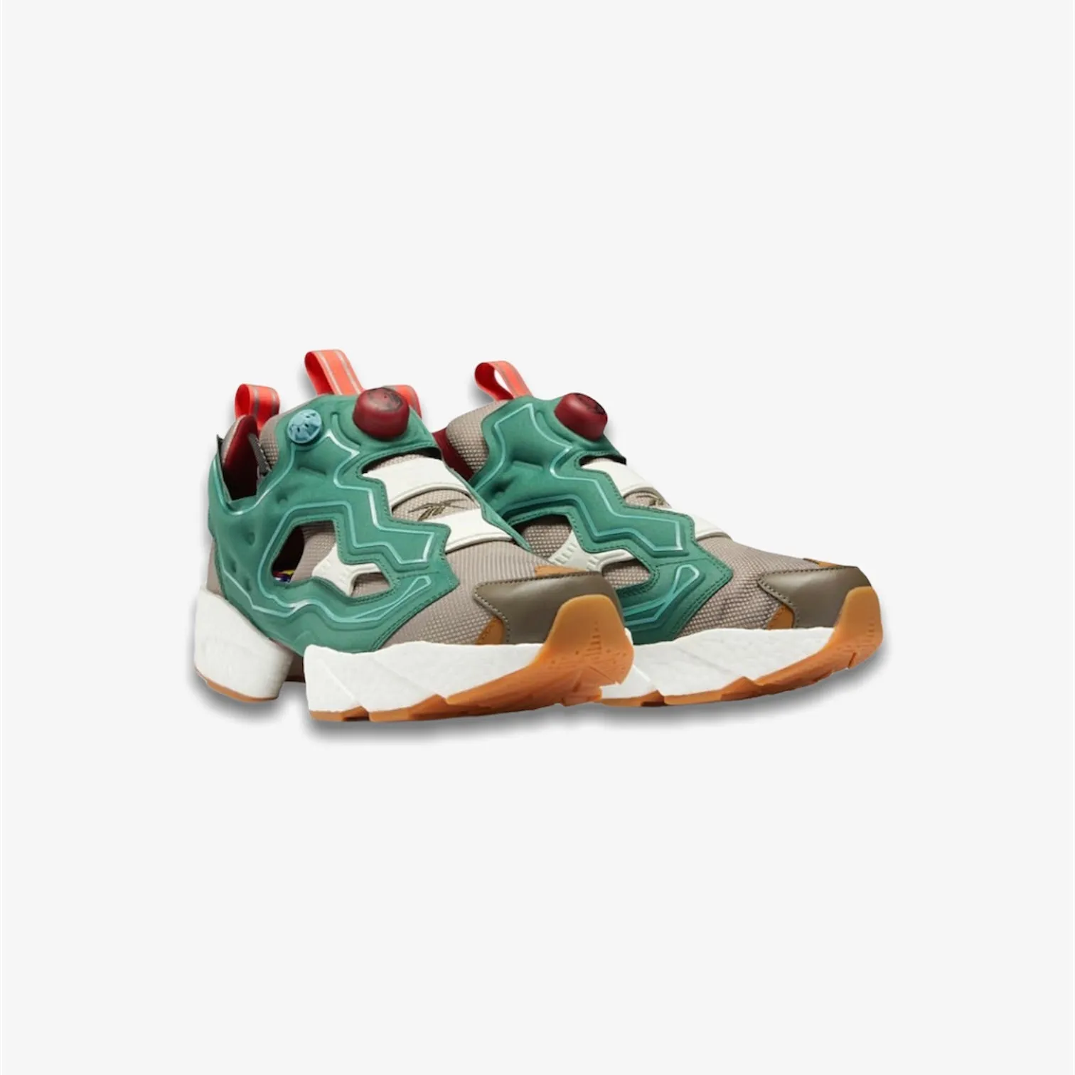 REEBOK x ADIDAS x BBC Instapump Fury Boost Pine Green GZ5363
