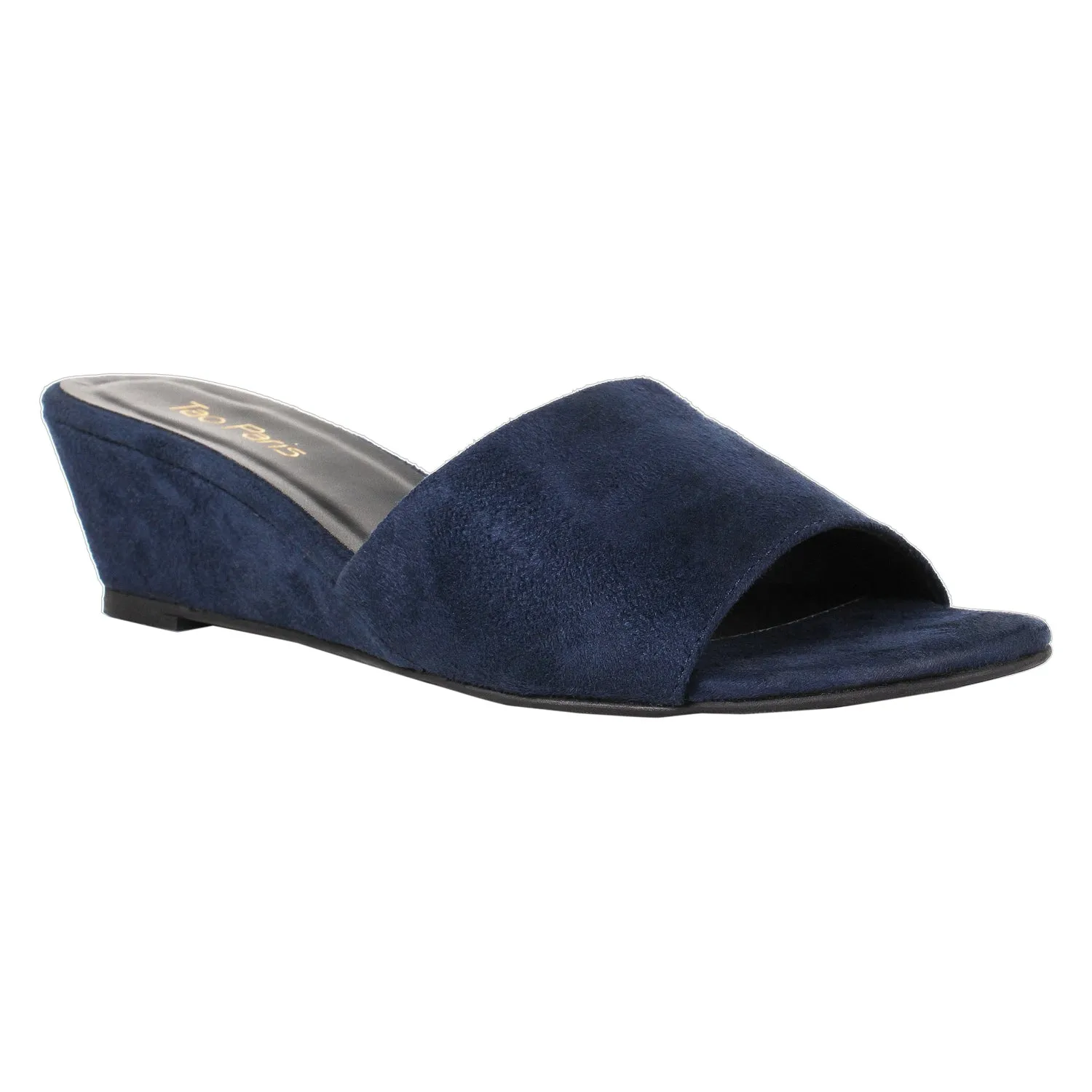 Tao Paris Ida 10012-03 Navy Blue Solid Wedges
